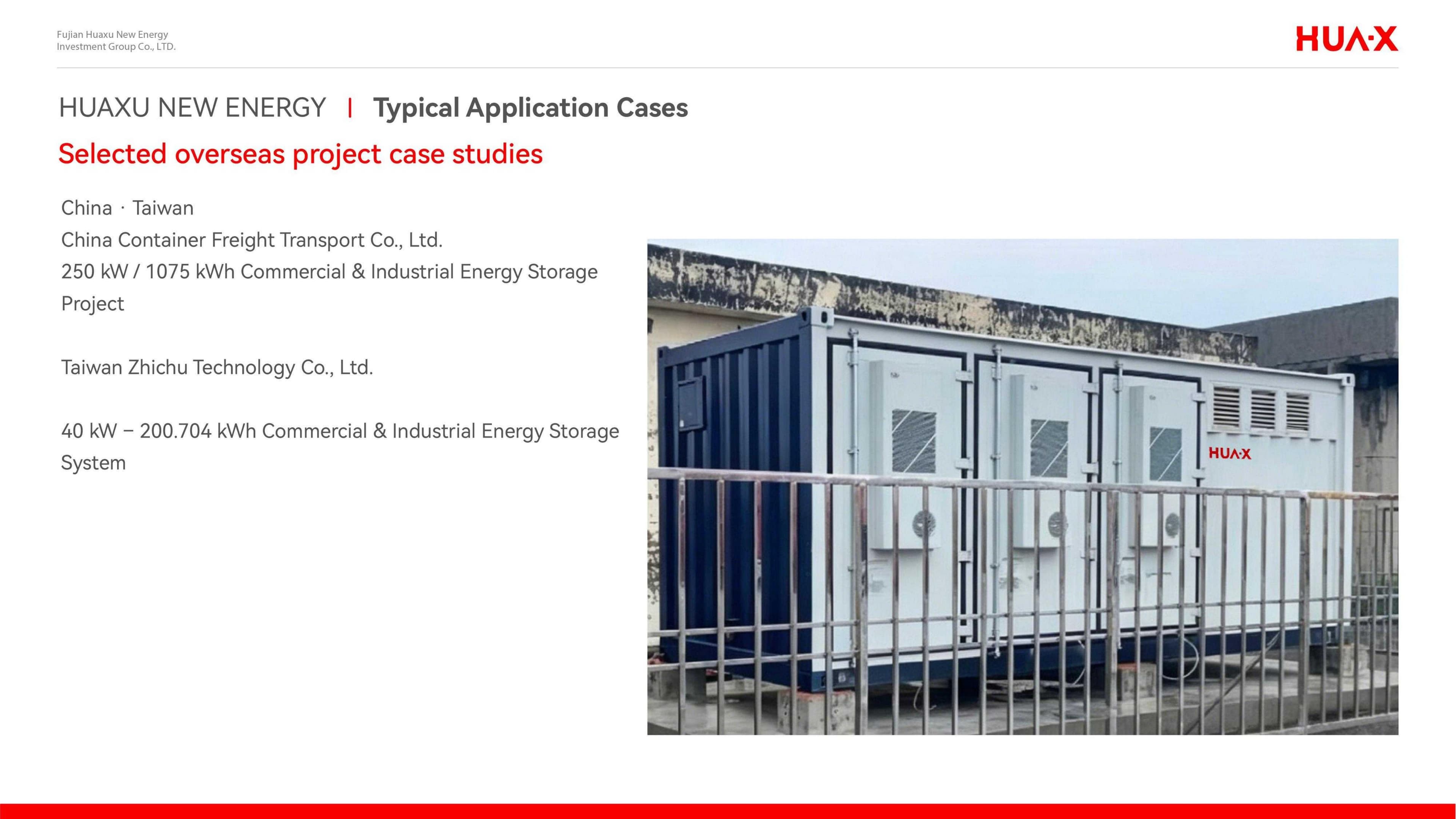 Published project profile for Taiwan Container Freight Storage Project