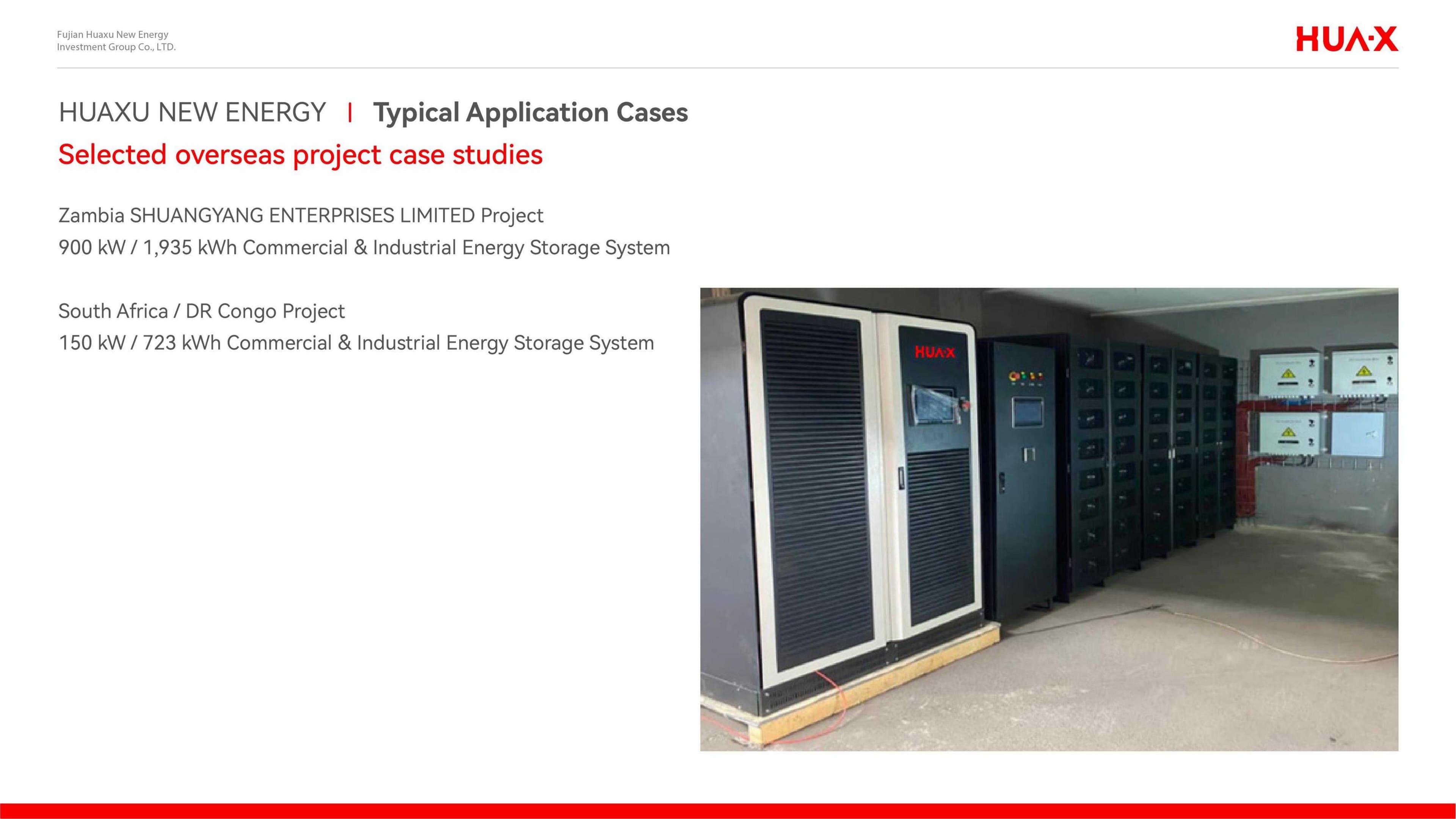 Published project profile for Zambia Shuangyang Integrated Storage Project